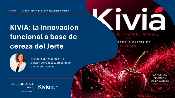 Kiviá: la innovación funcional a base del subproducto de cereza del Valle del Jerte