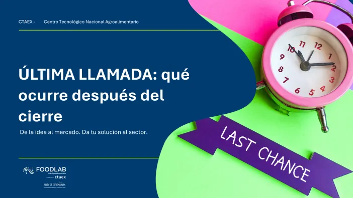 Últimos días para presentar propuestas al programa FOODLAB: qué ocurre después del cierre